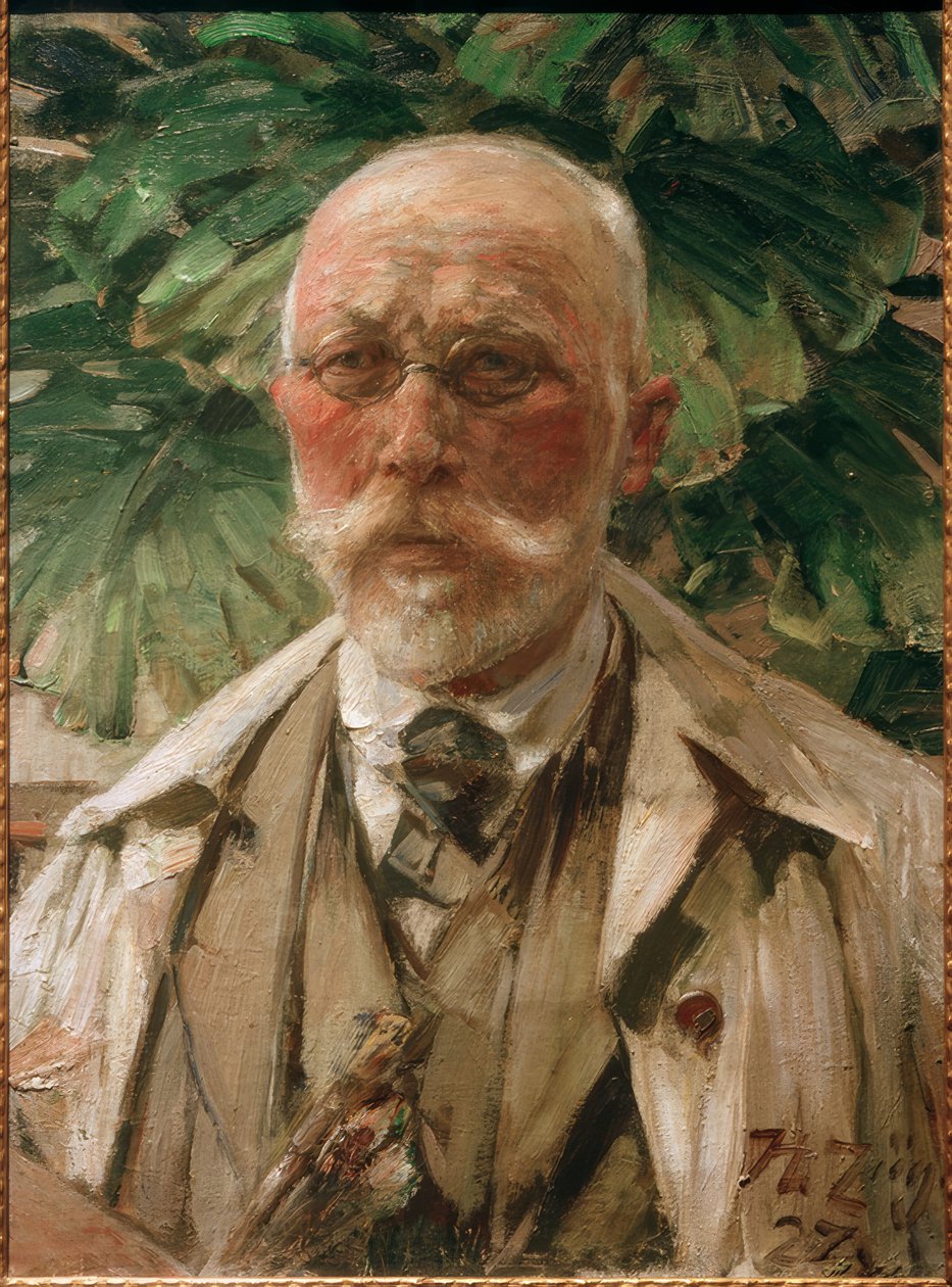 Autoportrét od Heinrich von Zügel