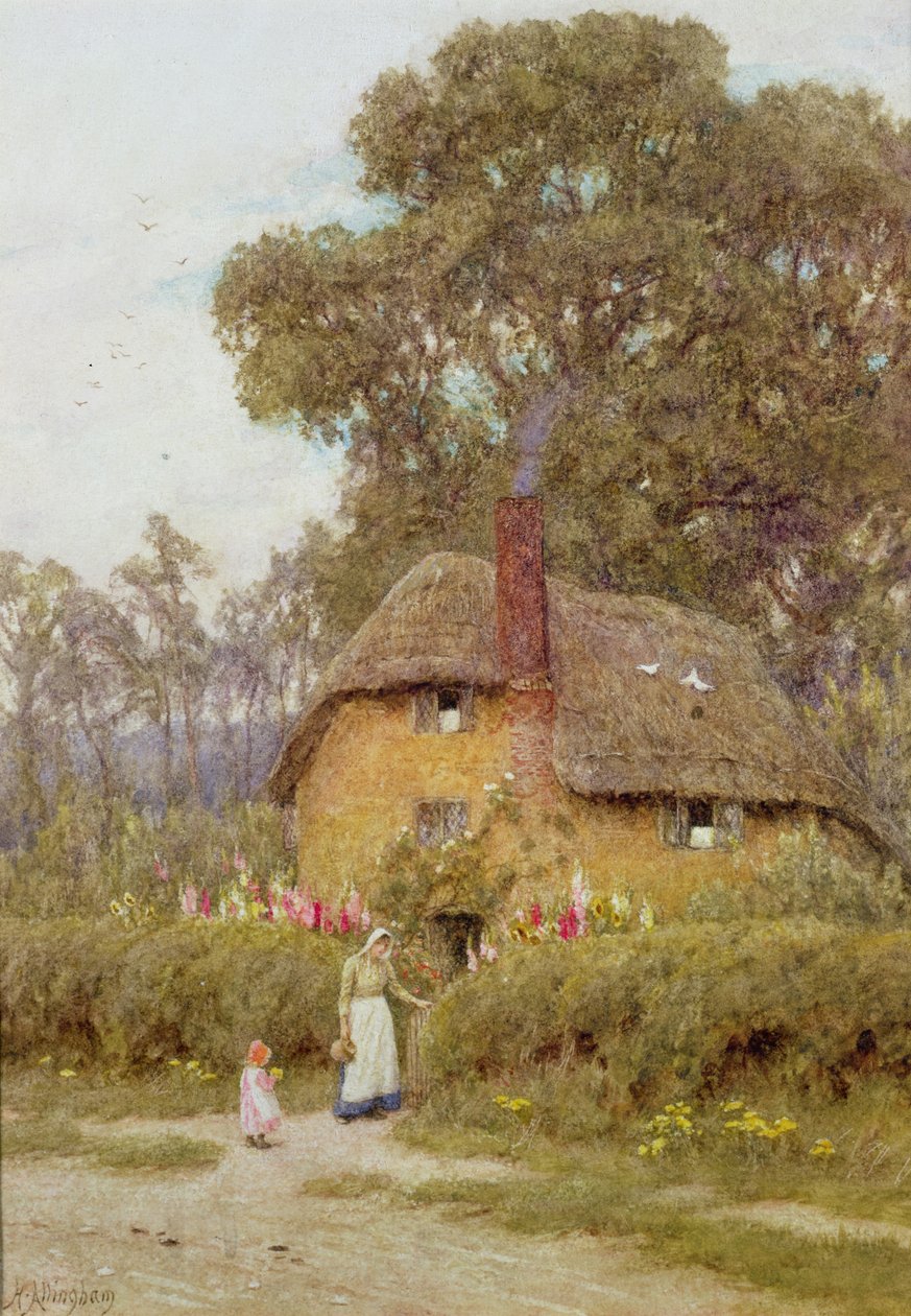 Wiltshire Garden od Helen Allingham