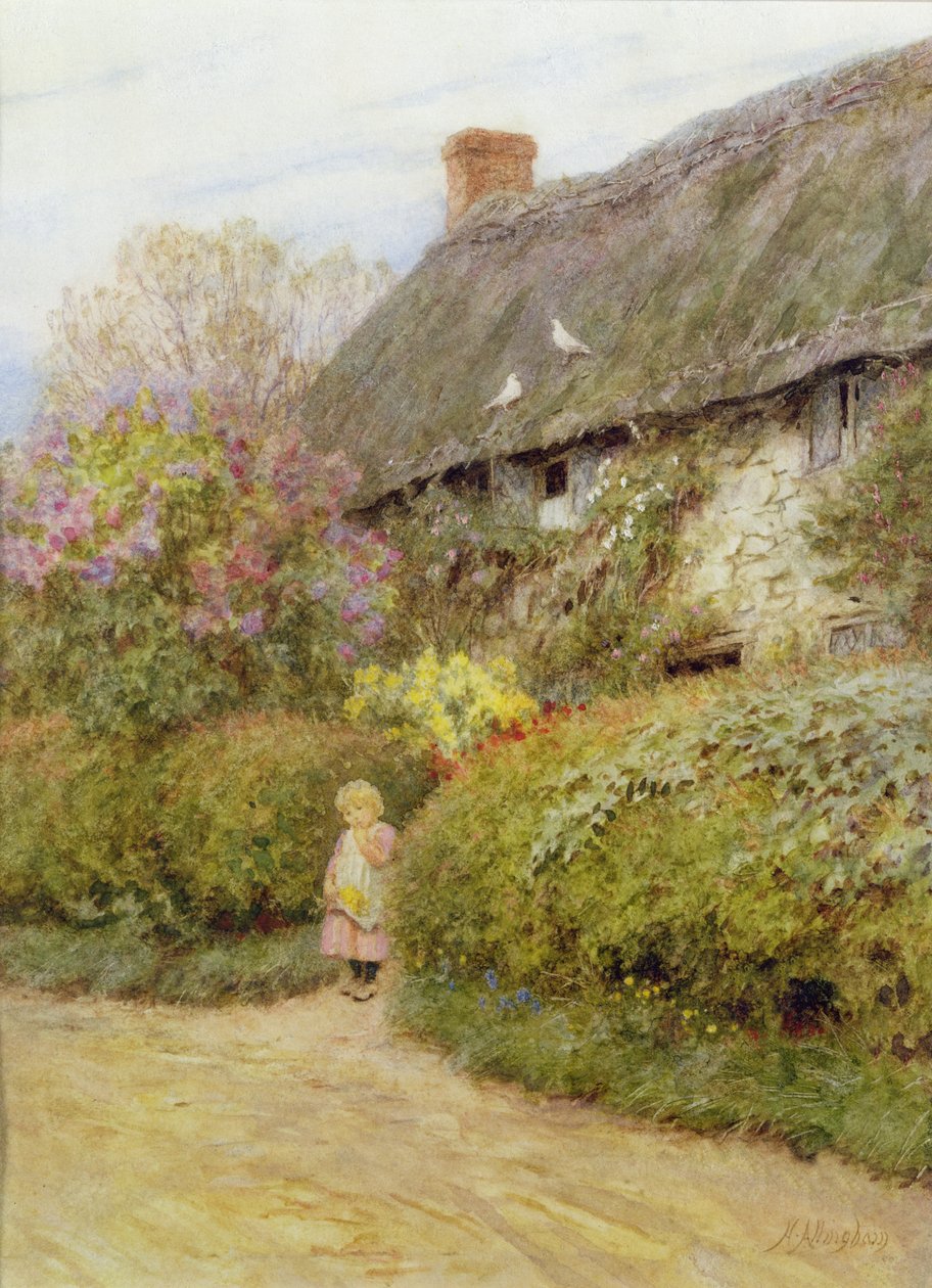 Sladkovodní chata od Helen Allingham