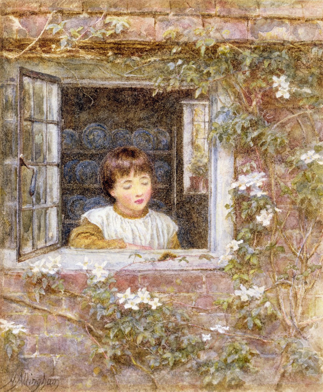 Housenka od Helen Allingham