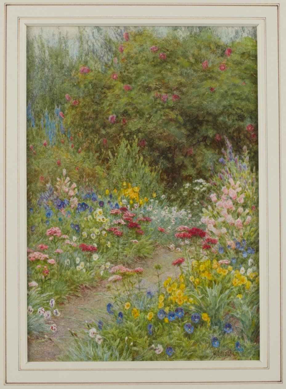The Little Path, 1920 (wc na papíře) od Helen Allingham