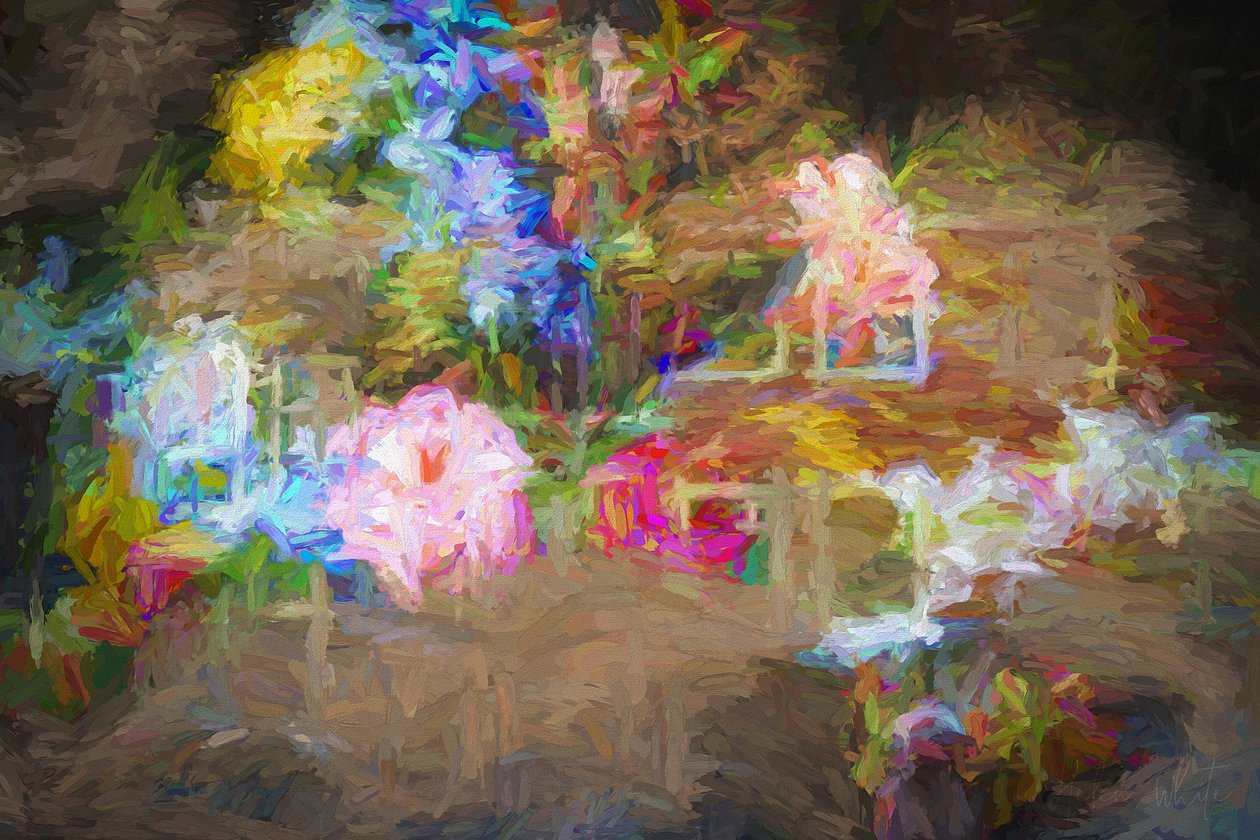 Painterly Posy, 2018, od Helen White