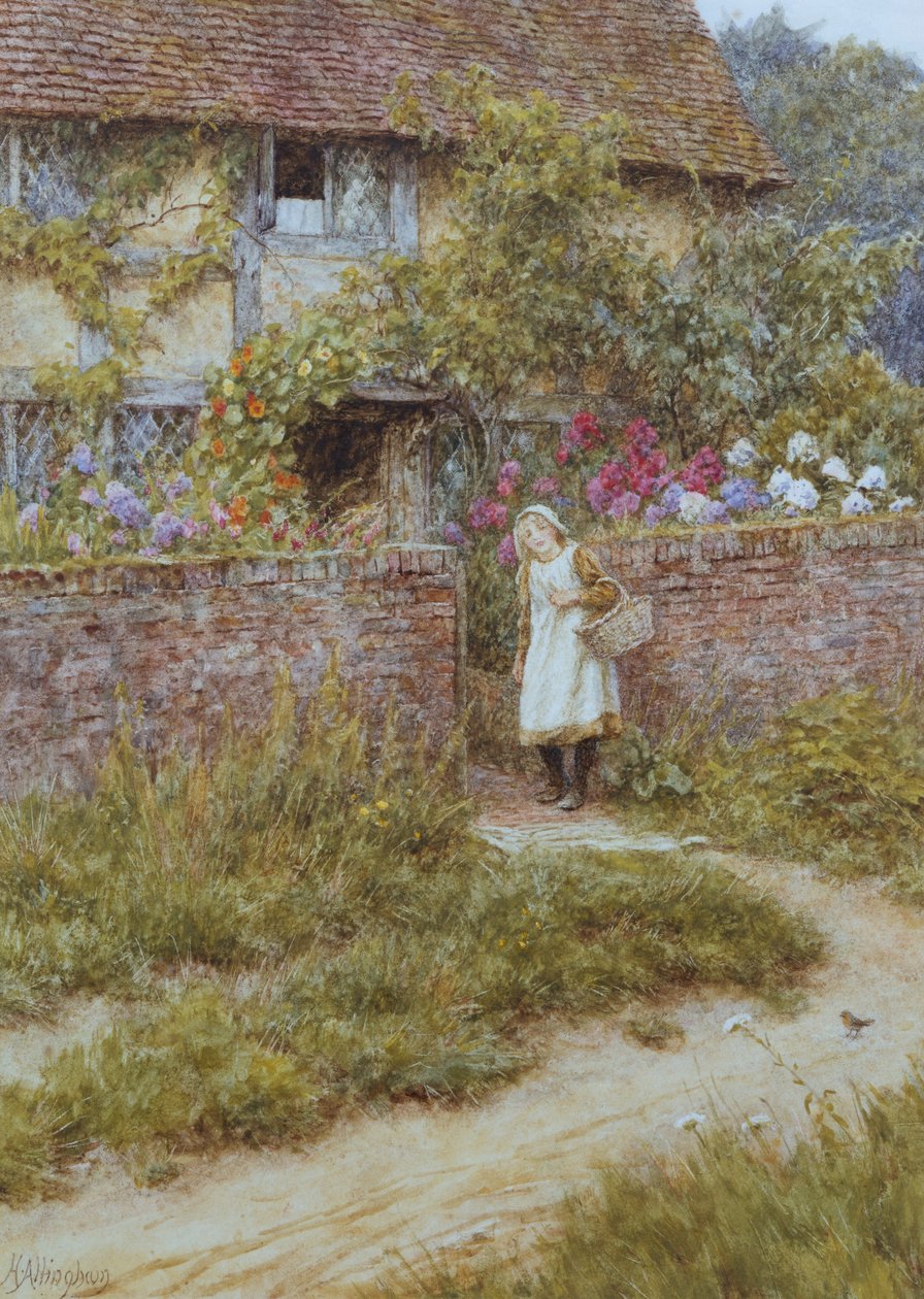 V Sandhills od Helen Allingham