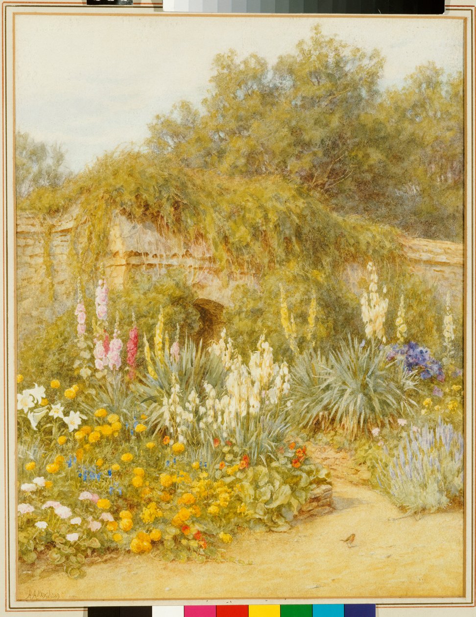 Zahrada Gertrudy Jekyllové, Munstead Wood od Helen Allingham