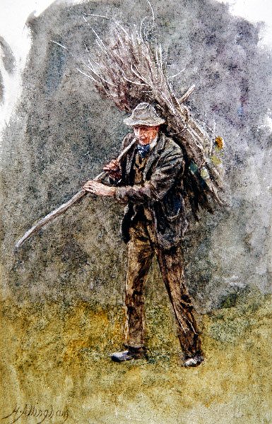Mistr Hardy, zahradník ve Witley od Helen Allingham