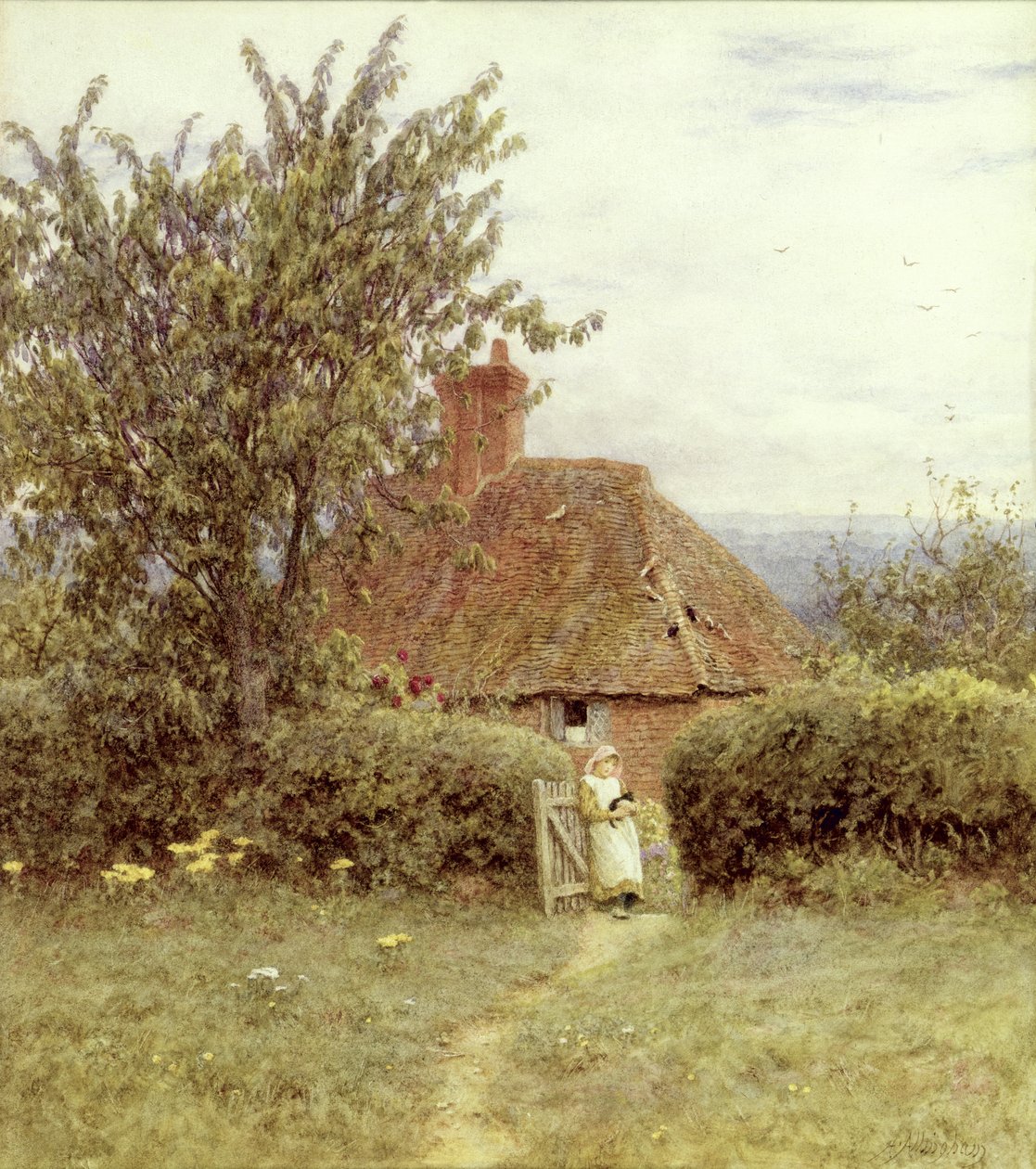 Nedaleko Haslemere od Helen Allingham