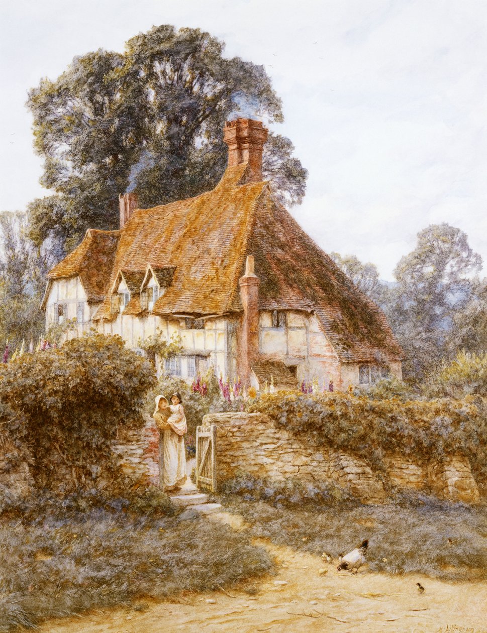Poblíž Witley, Surrey od Helen Allingham
