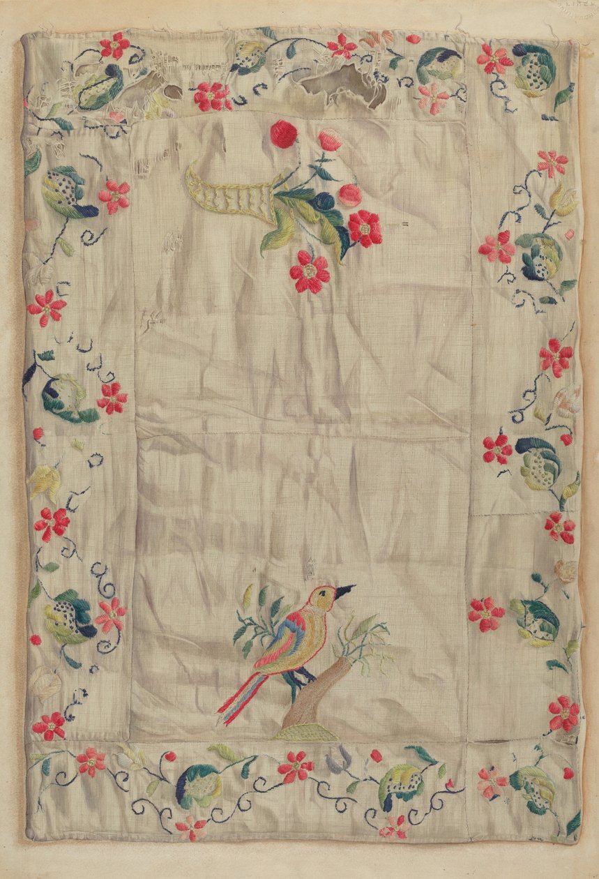 Crewel Embroidery, c. 1937. od Helen E. Gilman