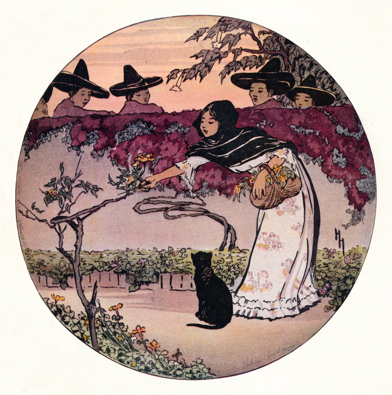 Mexická koketa, 1912 od Helen Hyde