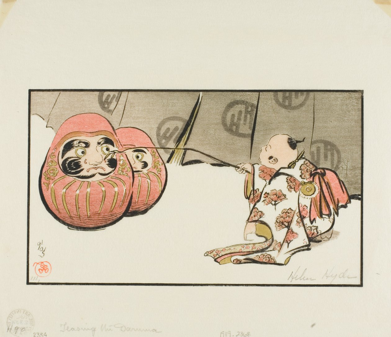 Škádlení Daruma od Helen Hyde