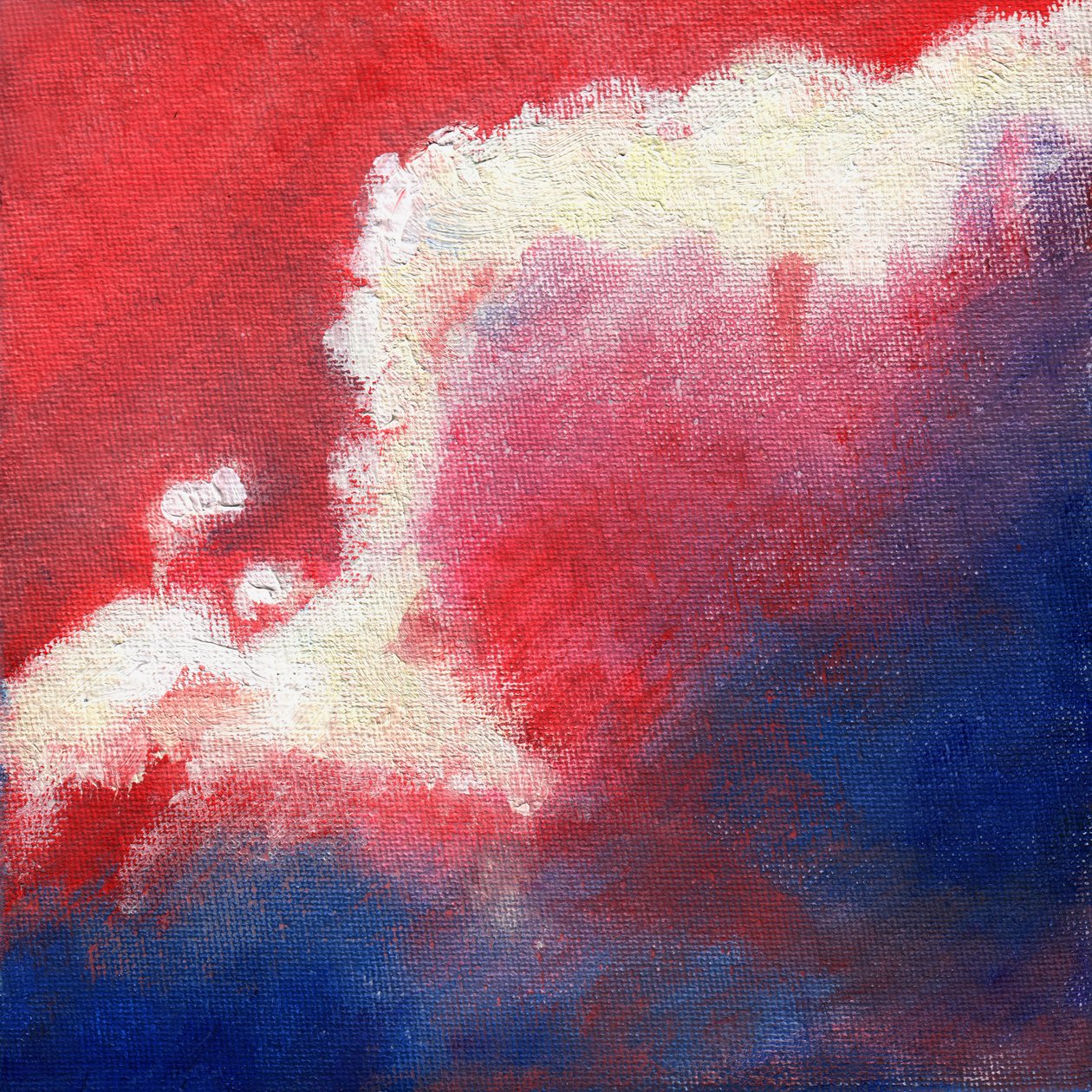 Cloudová miniatura IV, 2016, od Helen White