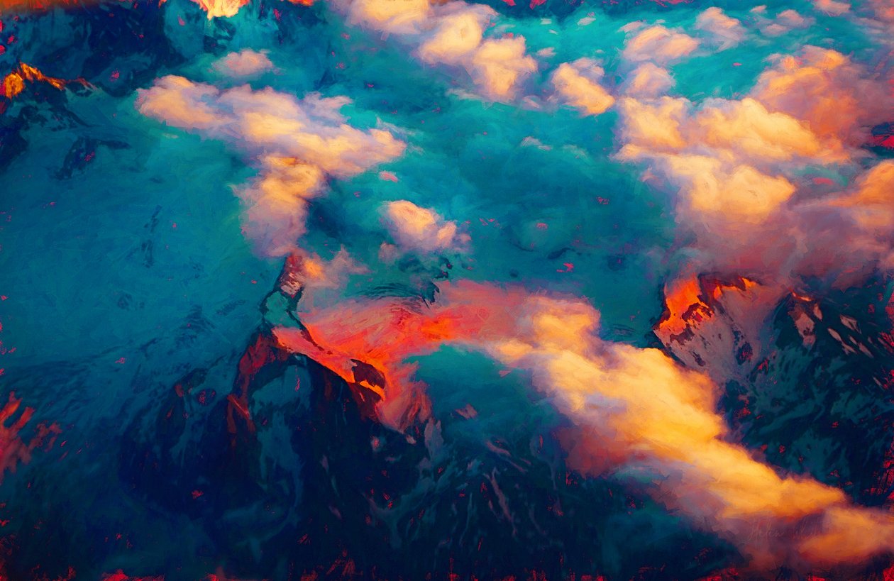 Radiant Peak, 2019 od Helen White