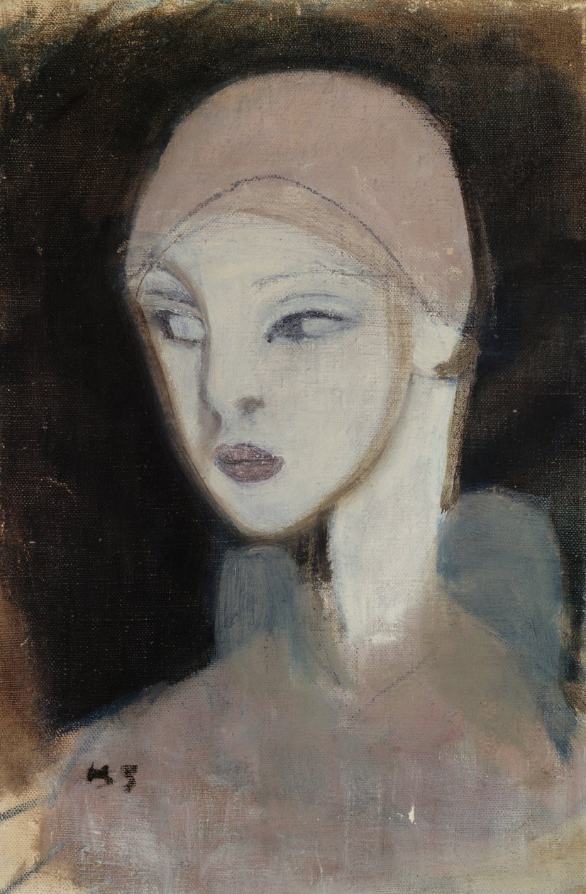 Dívka z ostrovů, 1929. od Helene Schjerfbeck