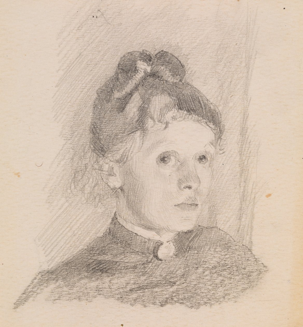 Autoportrét, 1880-1884. od Helene Schjerfbeck