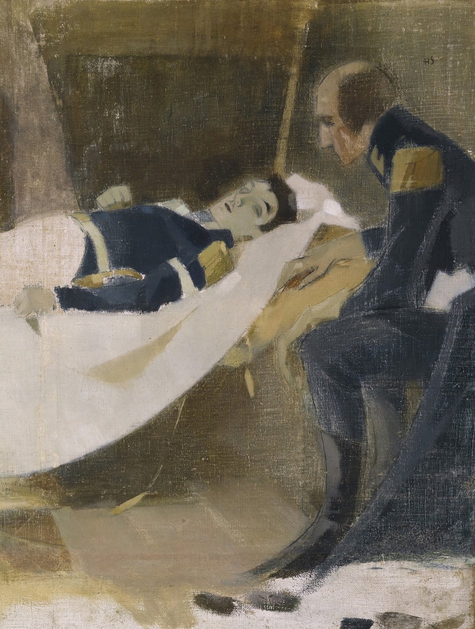 Smrt Wilhelma von Schwerin, 1927 od Helene Schjerfbeck