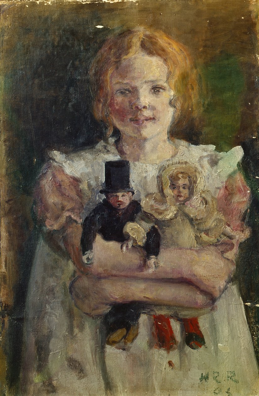 Portrét Borghild od Helga Ring Reusch