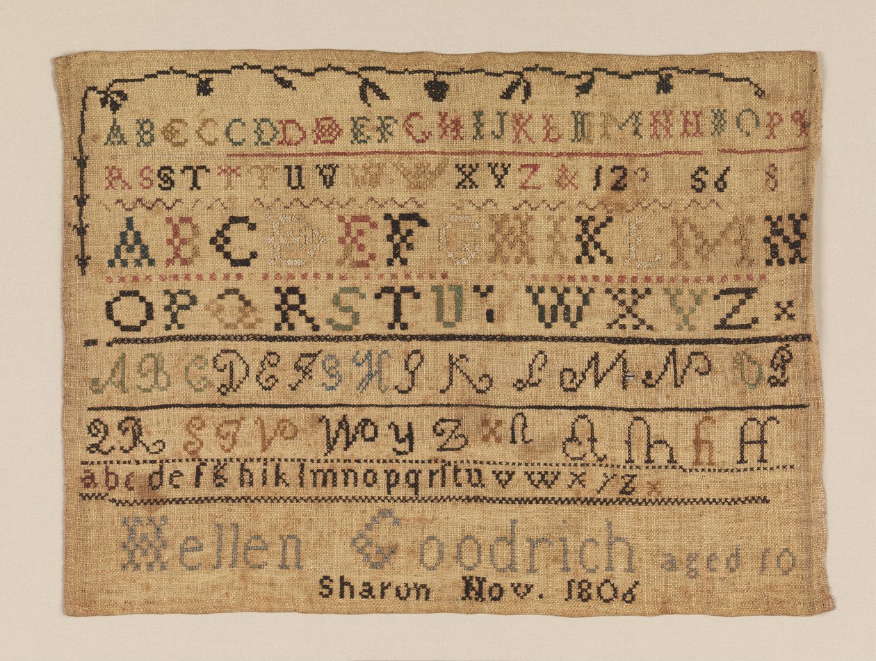 Sampler od Hellen Goodrich