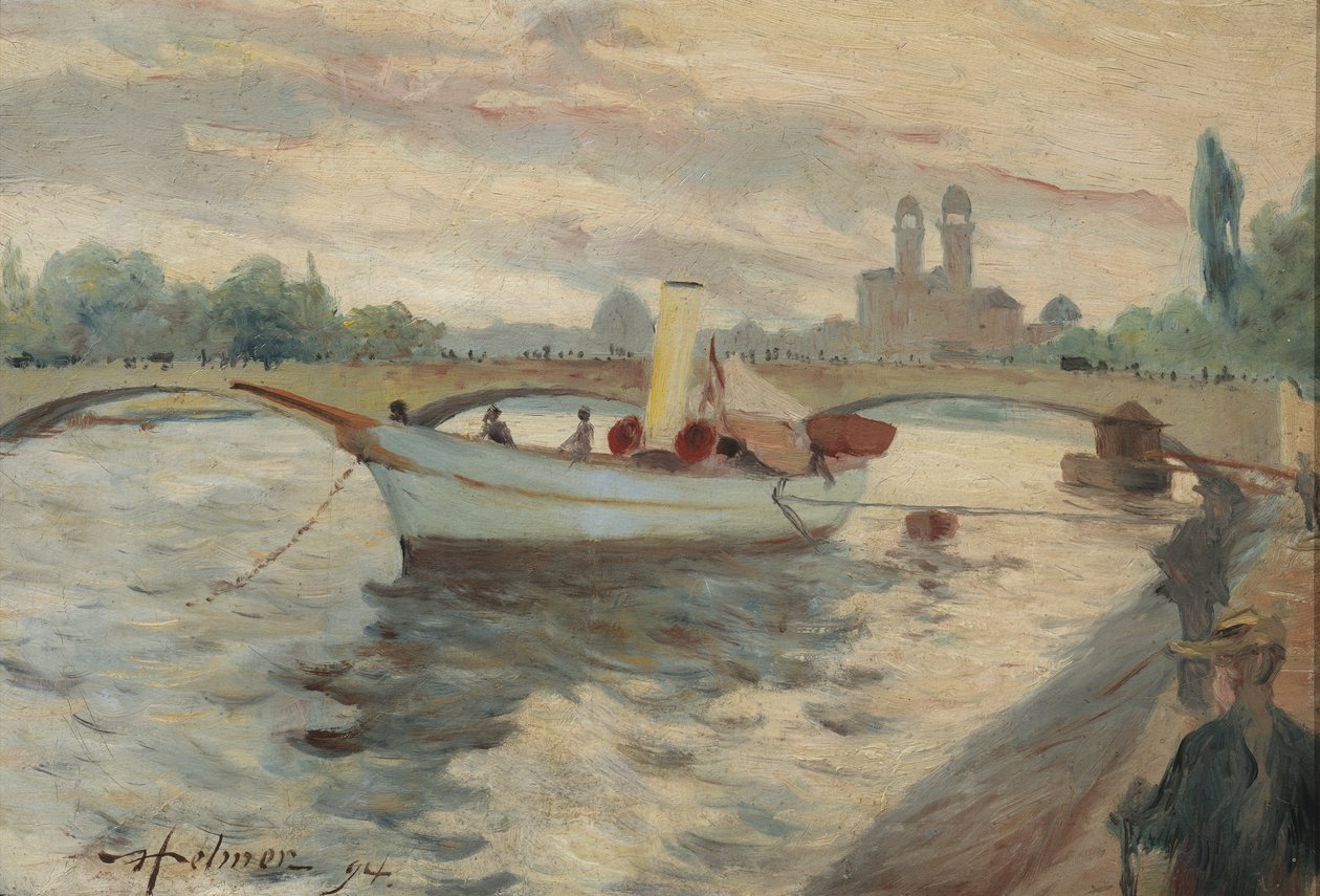 Motiv ze Seiny od Helmer Osslund