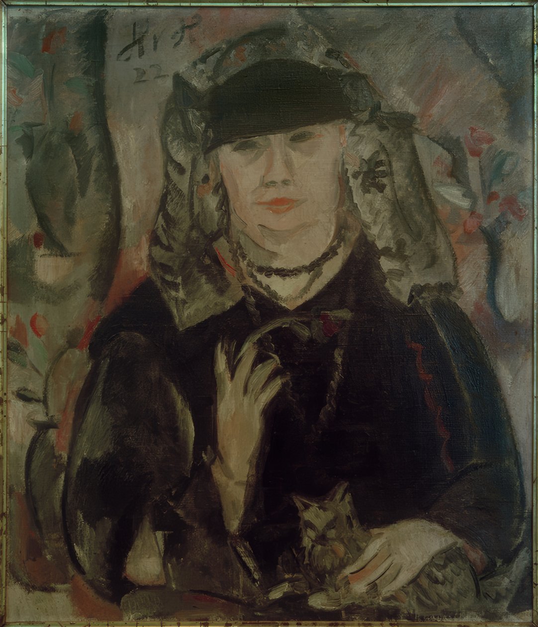 Portrét Madame Aås od Helmut Kolle