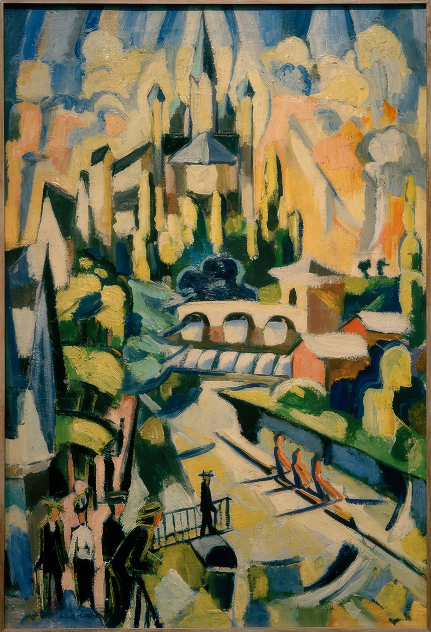 Limburská katedrála od Helmuth Macke