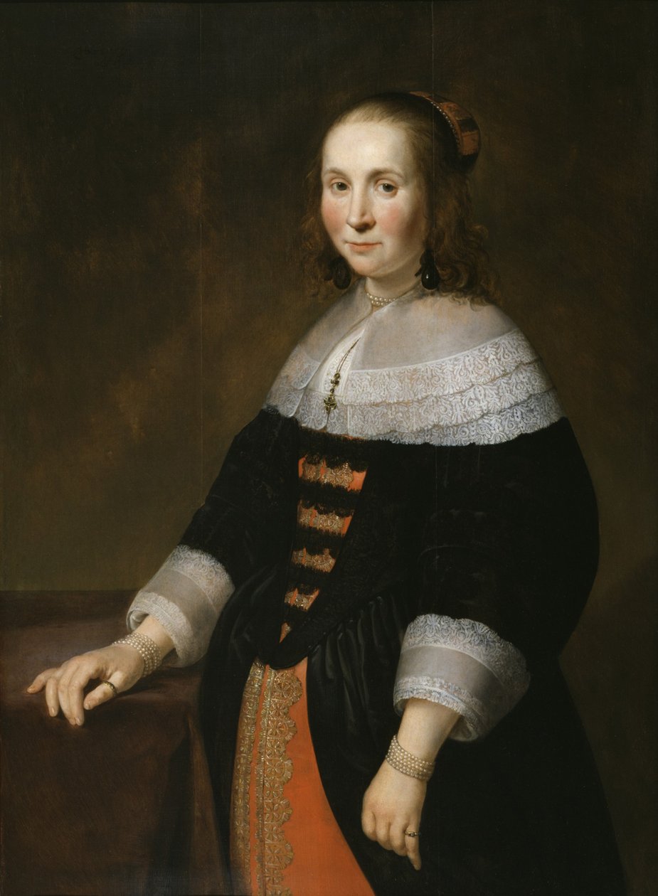 Portrét ženy, 1647 od Hendrick Bloemaert