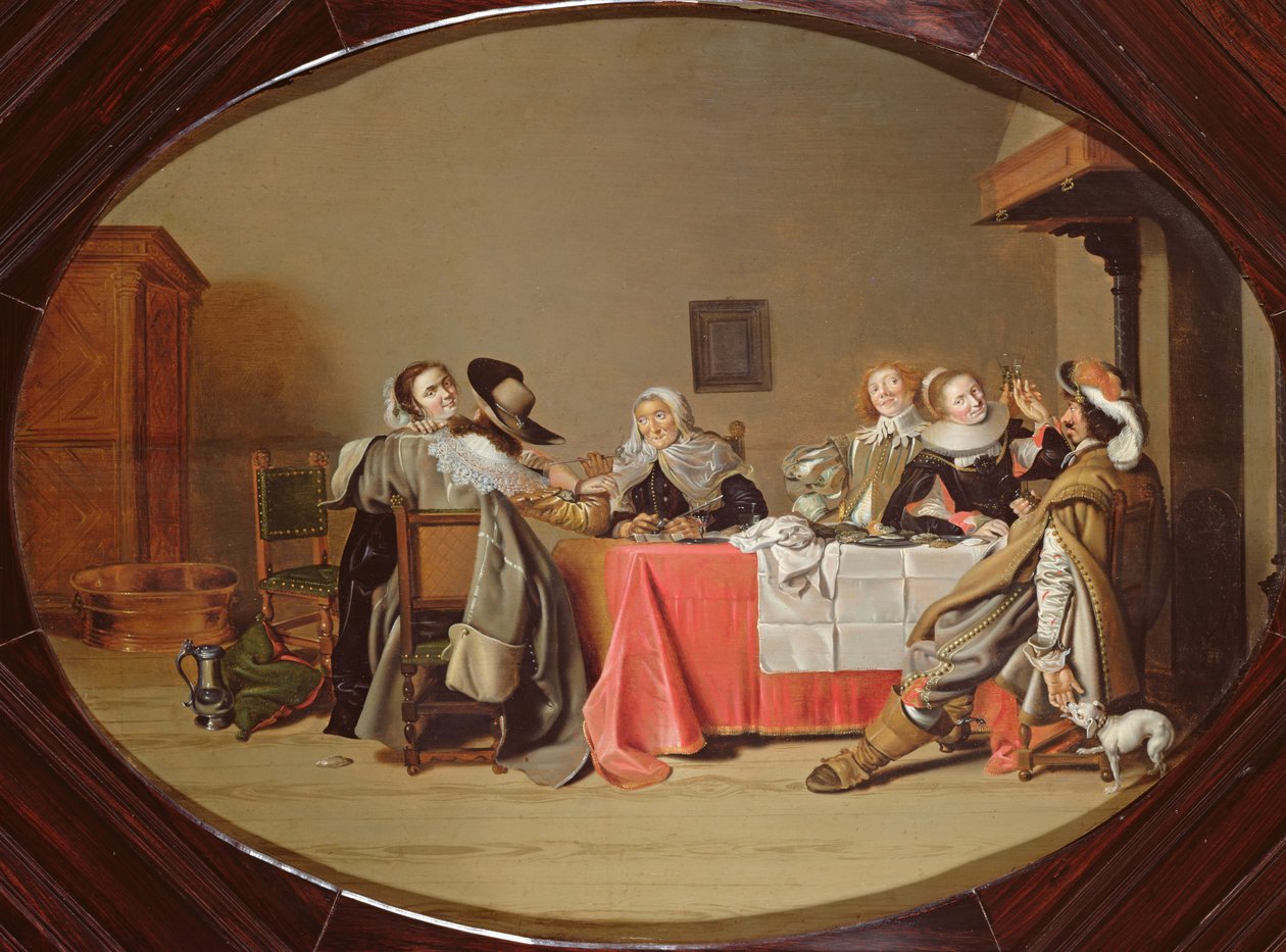 Galantní společnost od Hendrick Gerritsz Pot