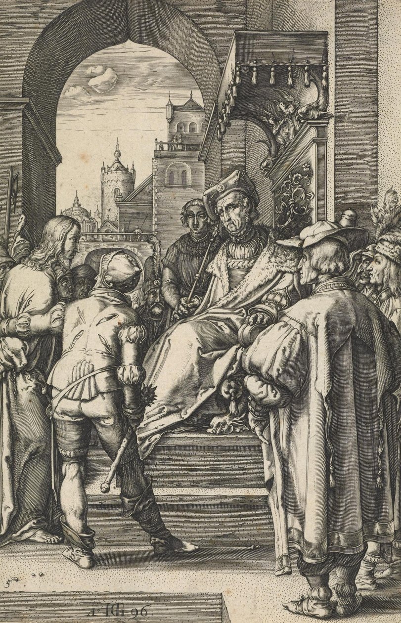 Kristus před Pilátem od Hendrik Goltzius