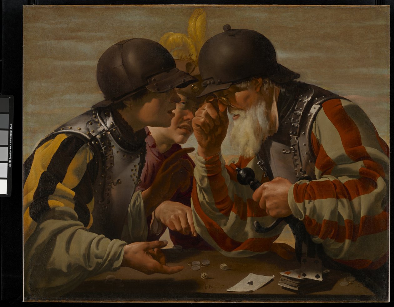 Gambleři, 1623 od Hendrick ter Brugghen