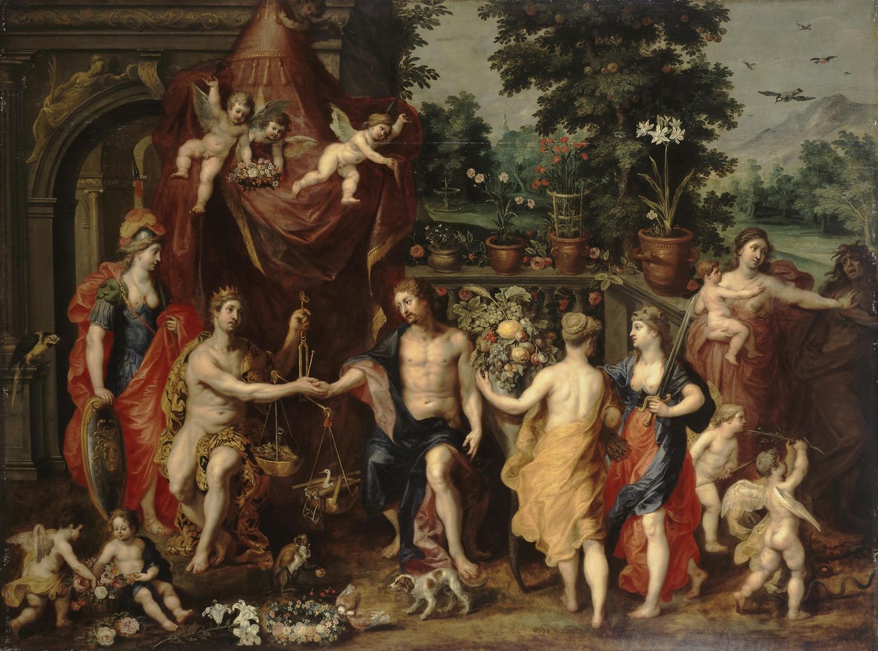 Alegorie ctnostného života od Hendrick van Balen