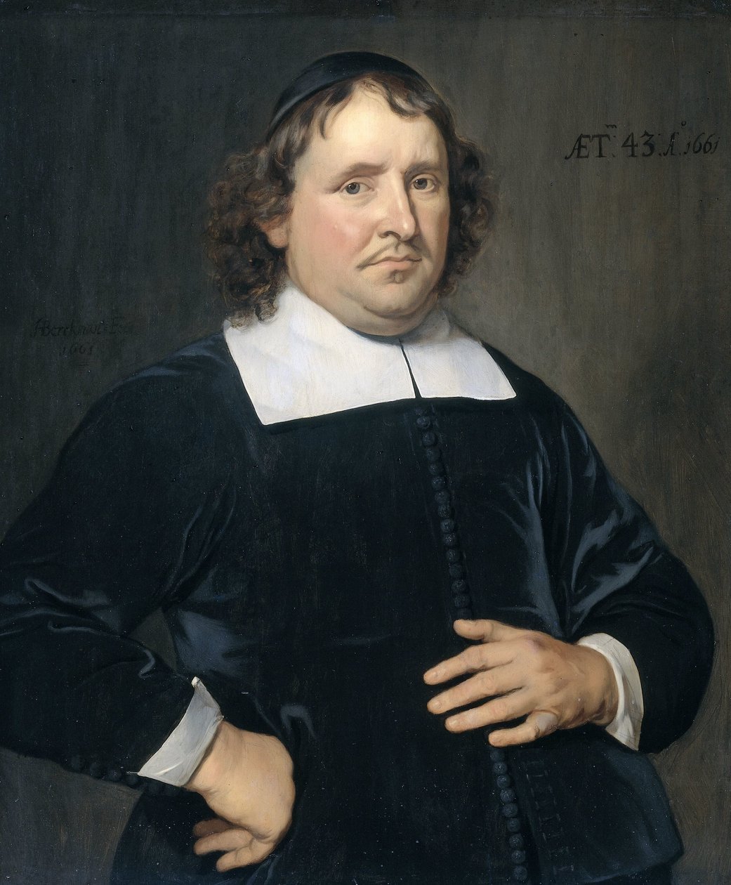 Thomas Pots (1618-1689). Ministr ve Vlissingenu od Hendrick Berckman