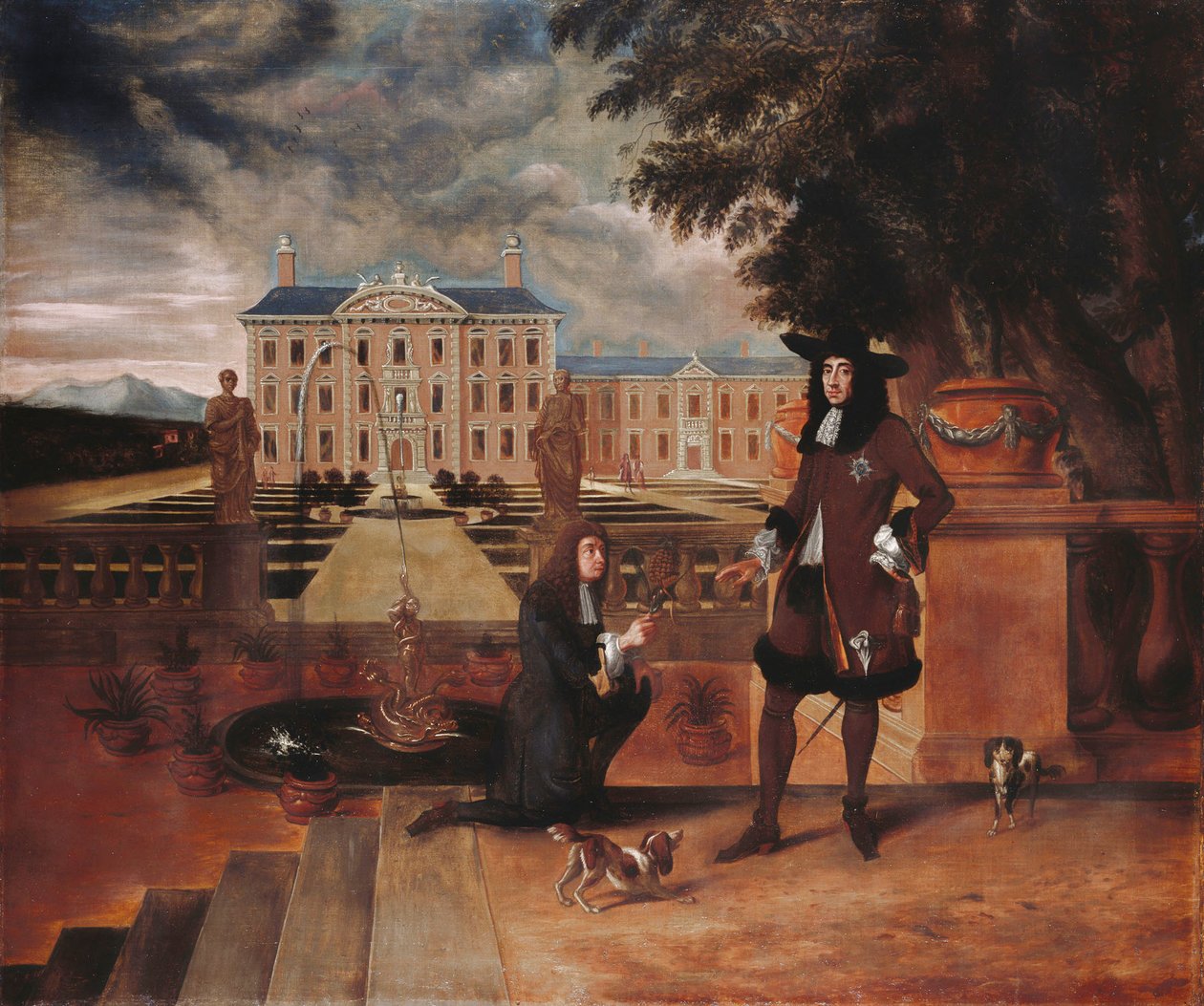 Charles-pineapple od Hendrick Danckerts