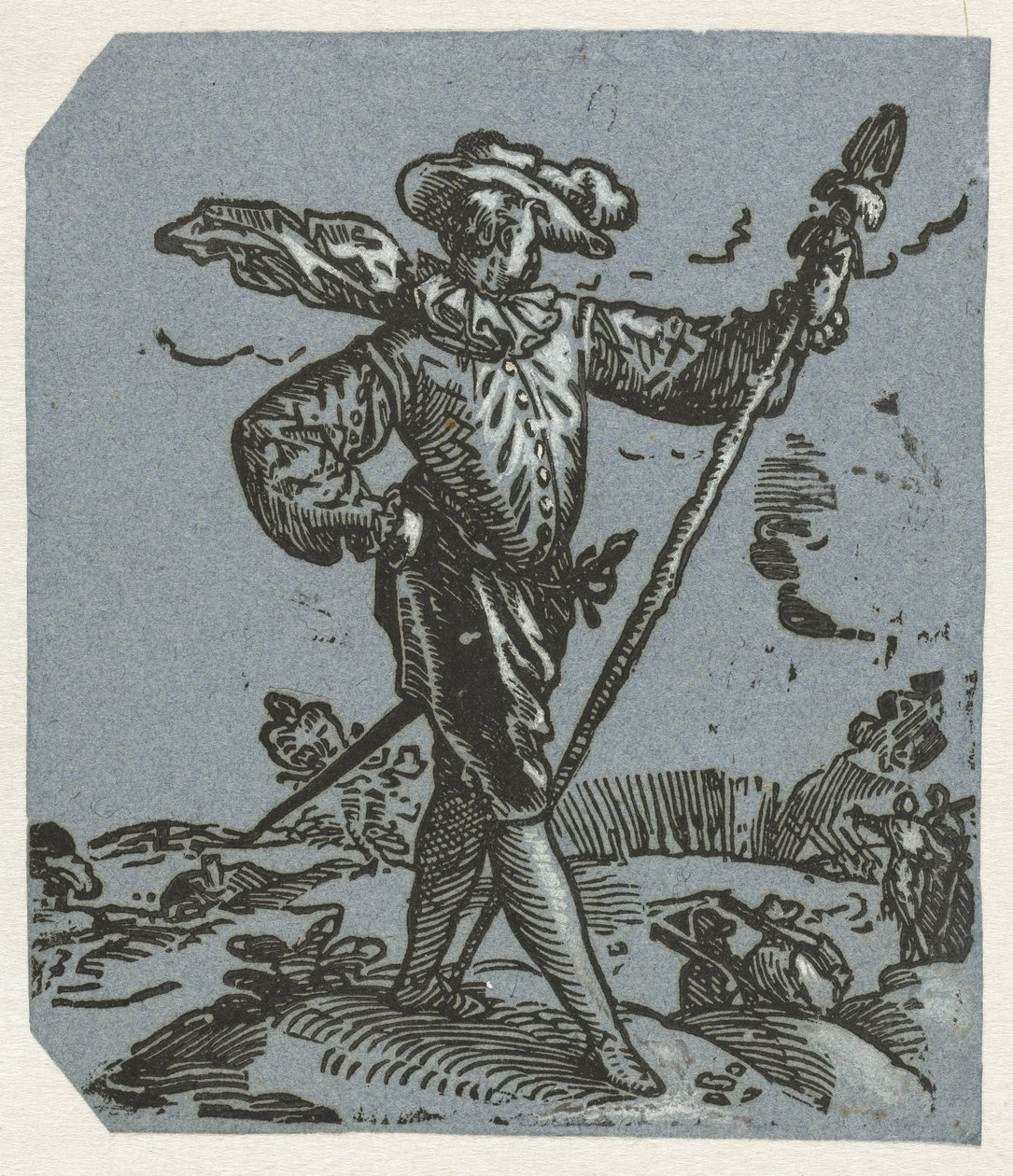 Kapitán pěchoty od Hendrick Goltzius (circle of)