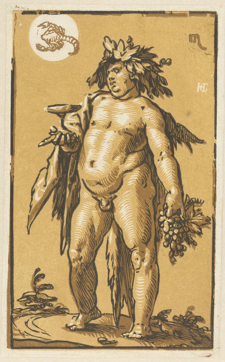 Bacchus od Hendrick Goltzius