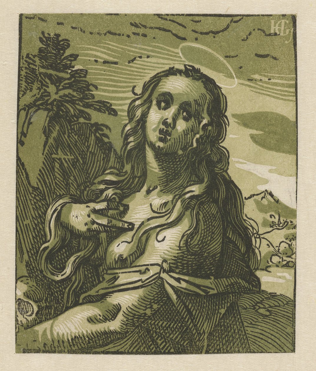 Autor: Boetvaardige Maria Magdalena od Hendrick Goltzius