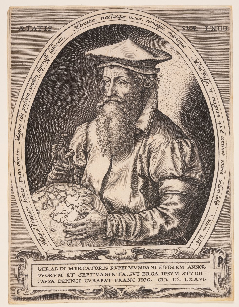 Gerardus Mercator od Hendrick Goltzius