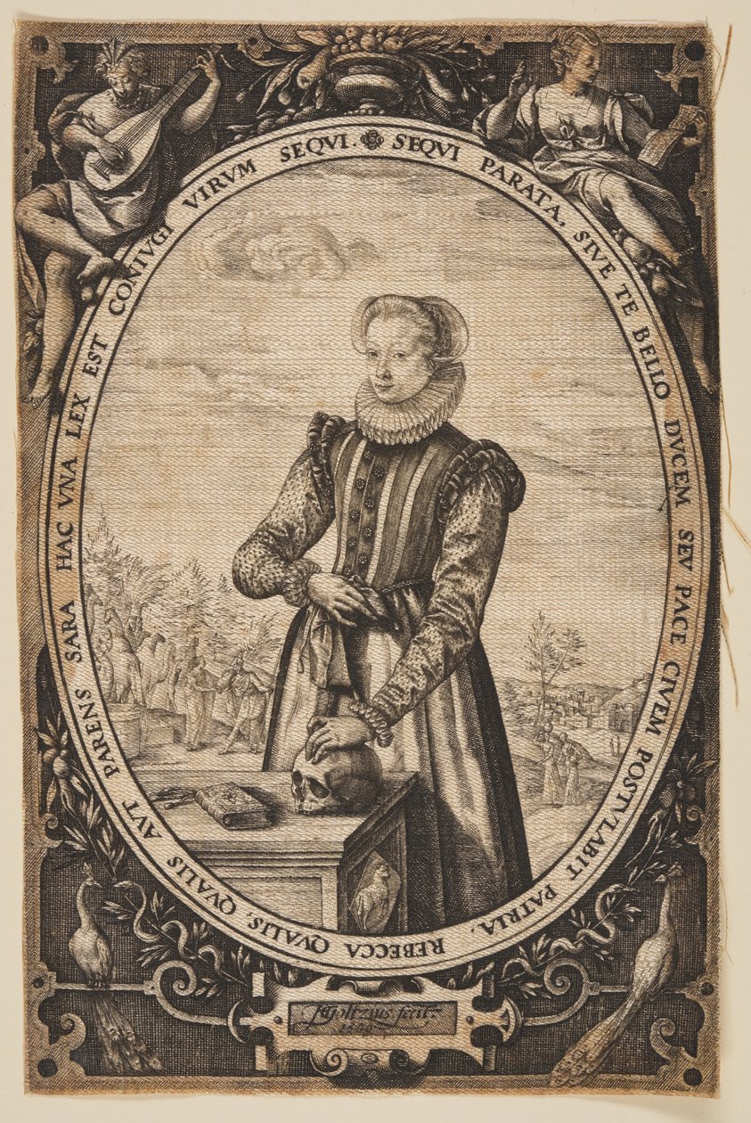 Josina Hamels od Hendrick Goltzius