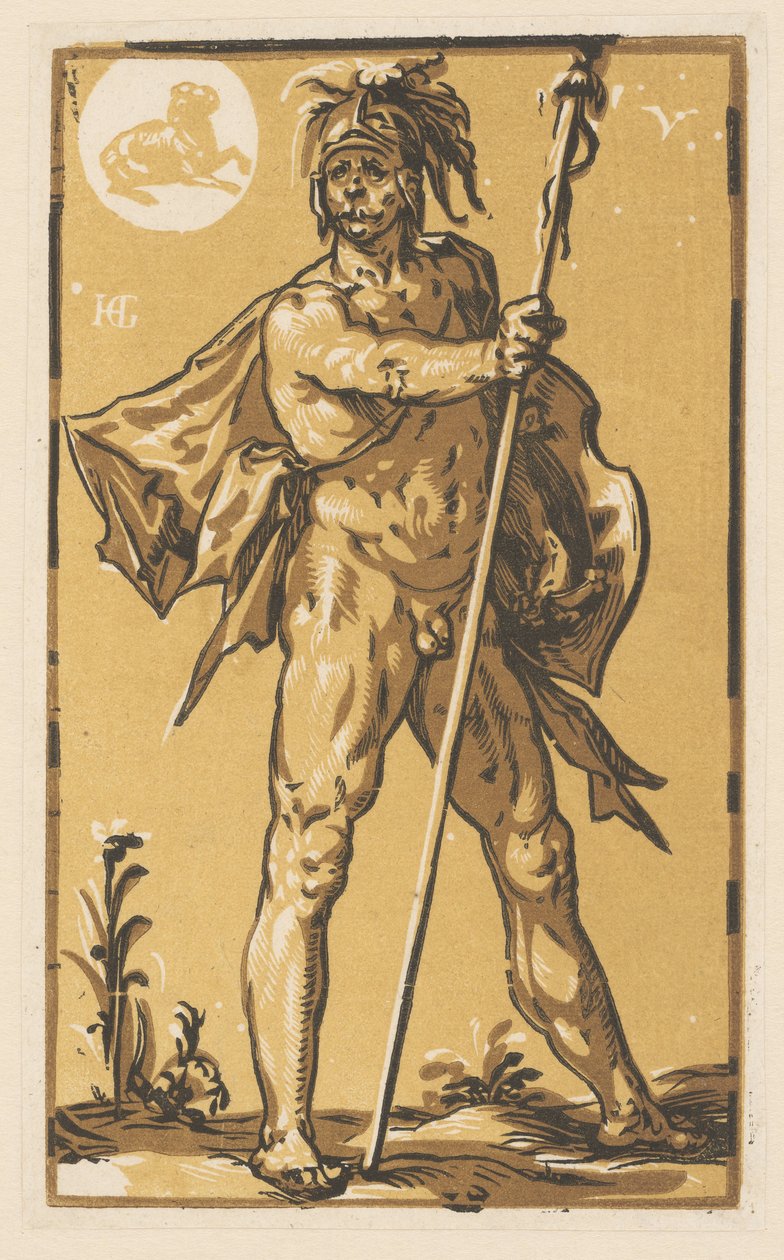 Mars od Hendrick Goltzius