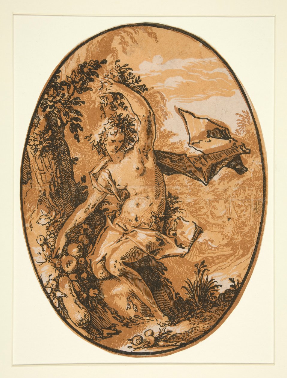 persefona (Proserpina) od Hendrick Goltzius