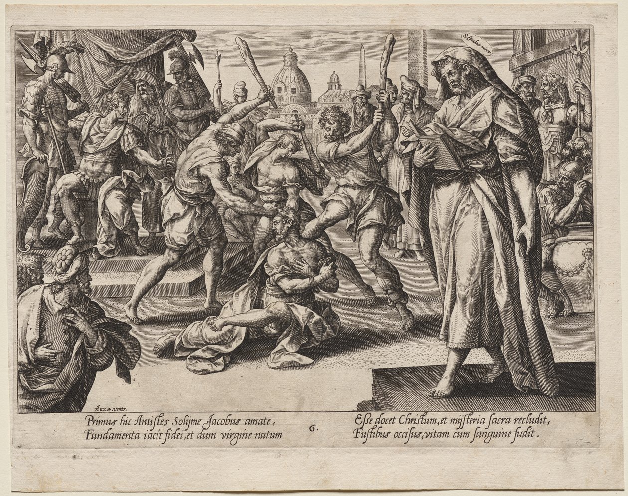 Svatý Jakub Menší od Hendrick Goltzius