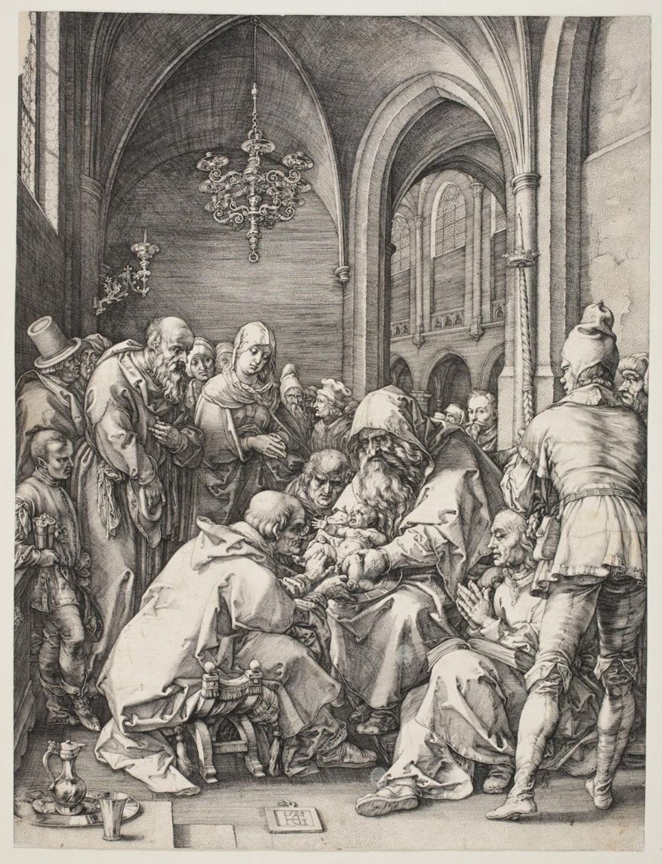Obřízka od Hendrick Goltzius