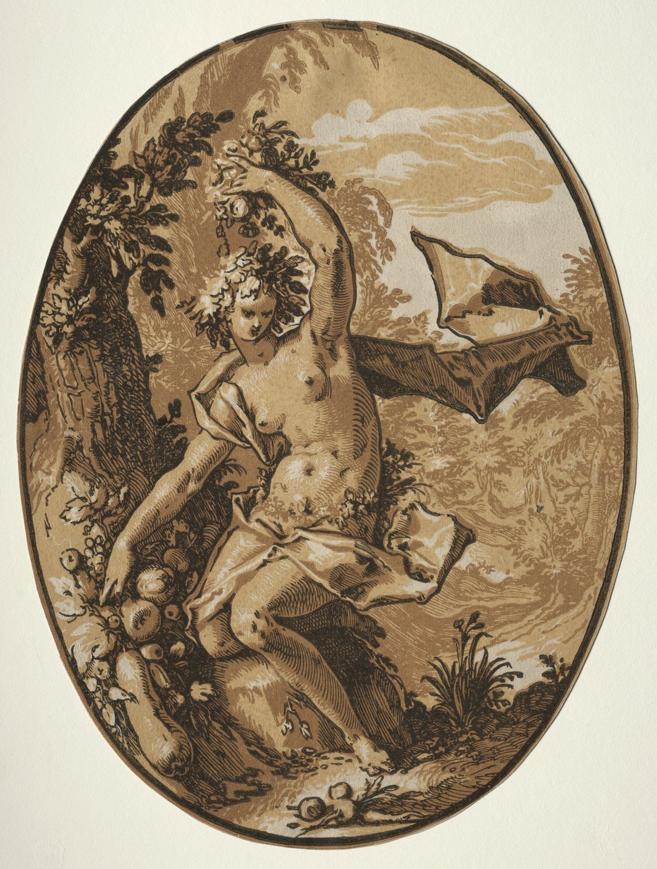 Božstva: Proserpina od Hendrick Goltzius