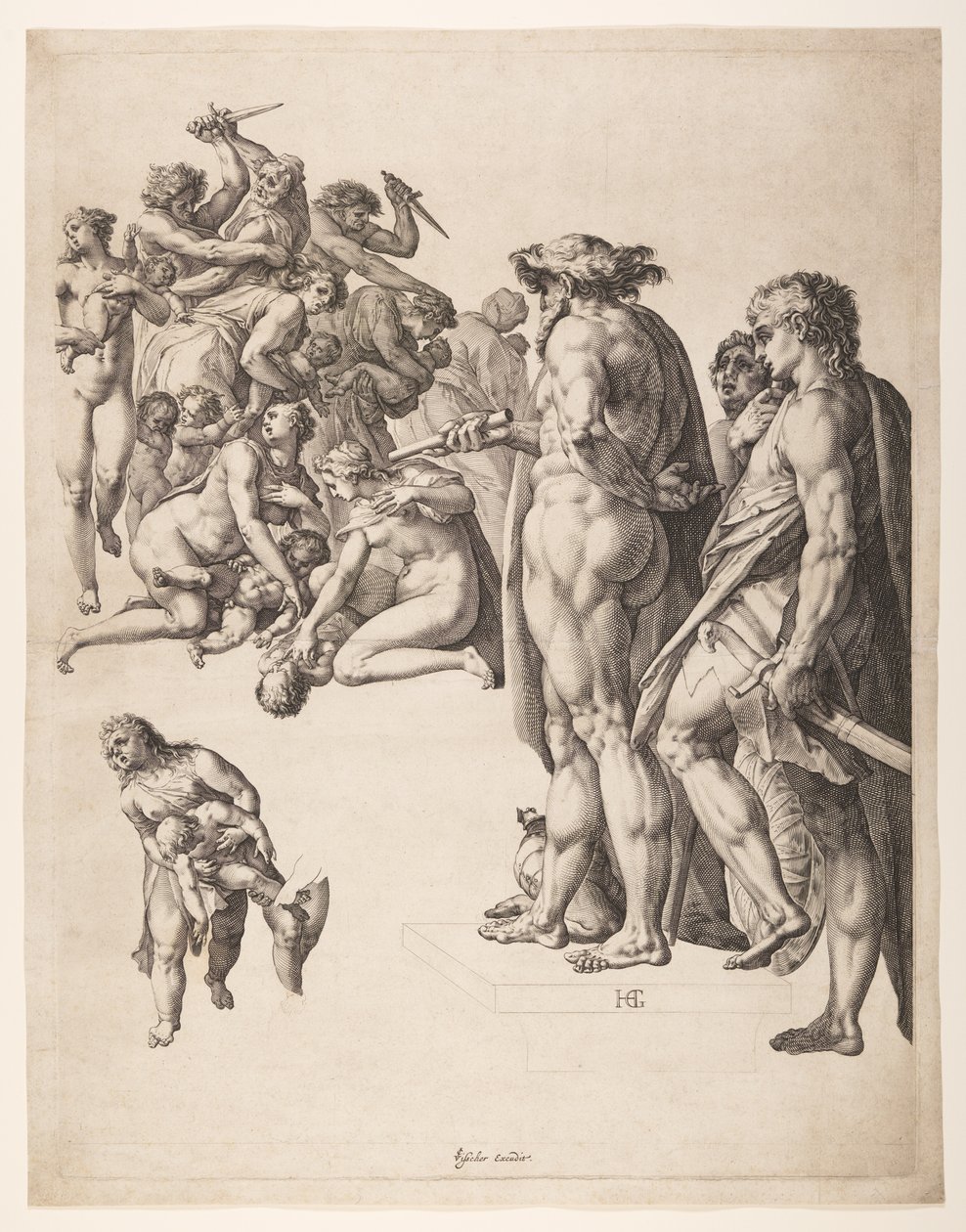 Masakr neviňátek od Hendrick Goltzius