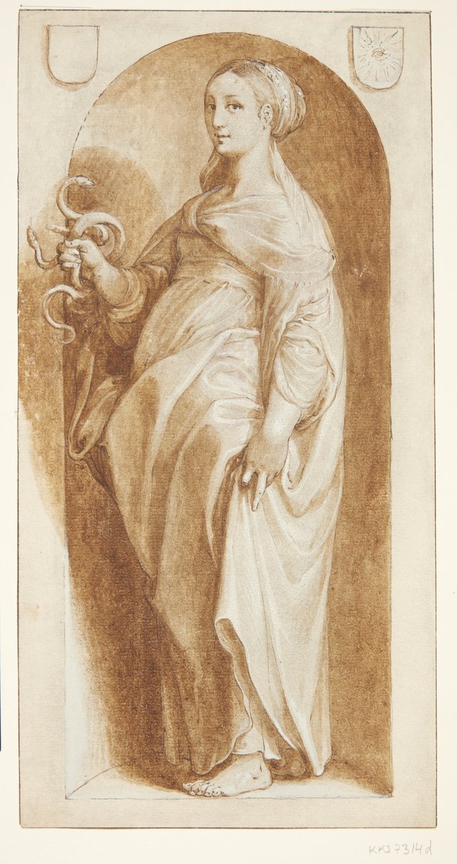 Moudrost od Hendrick Goltzius