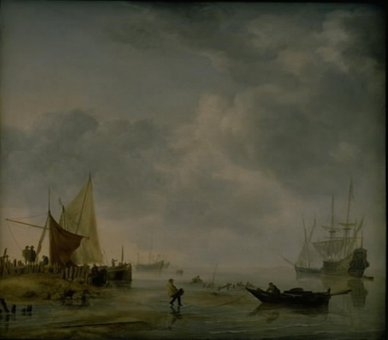 Pohled na Dutch Roadstead od Hendrick Jacobsz Dubbels
