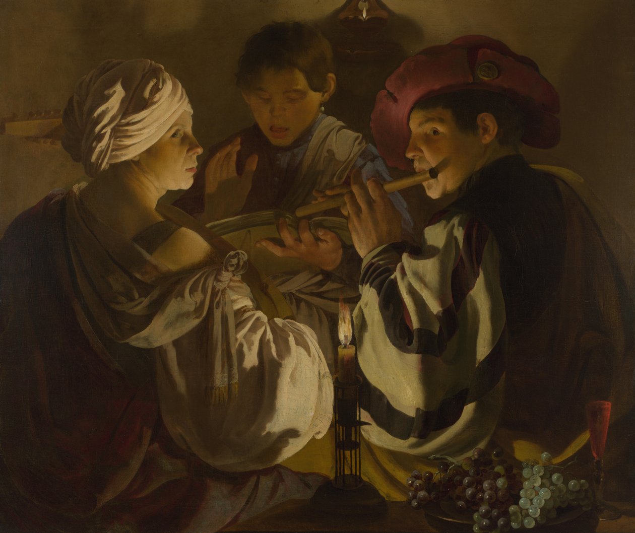 Koncert, c. 1626 od Hendrick Jansz Terbrugghen