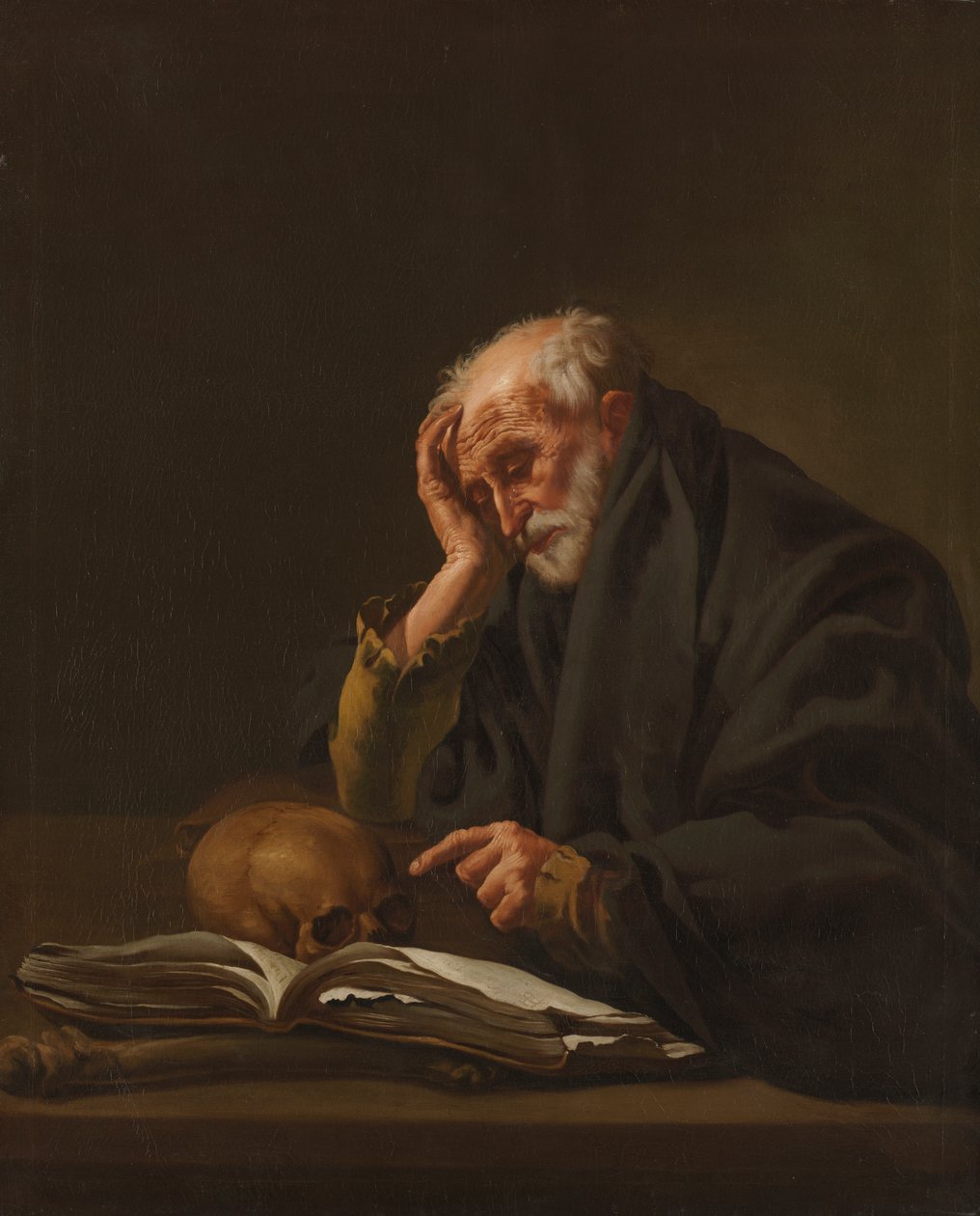 Svatý Jeroným od Hendrick ter Brugghen