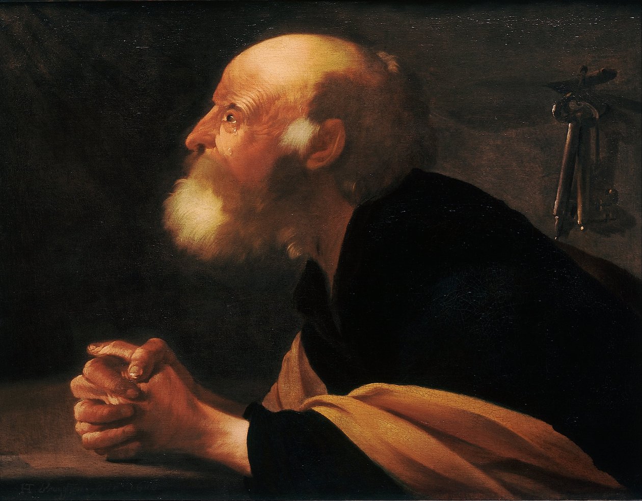 Kající se Petr od Hendrick ter Brugghen