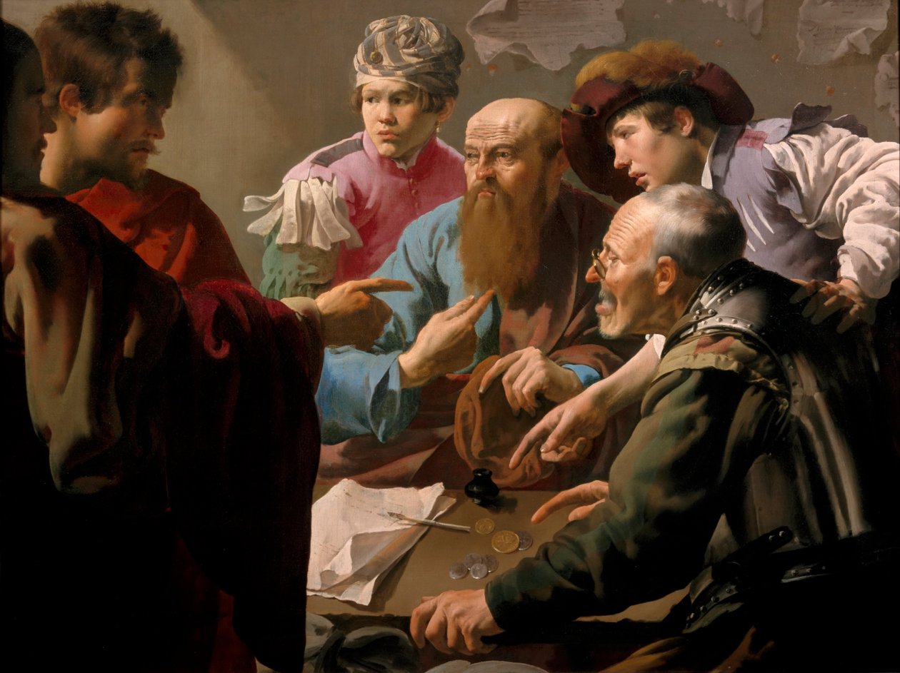 Povolání svatého Matouše od Hendrick ter Brugghen