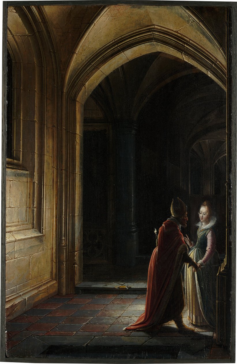 Ester a Mordechaj od Hendrick van Steenwijk the Younger