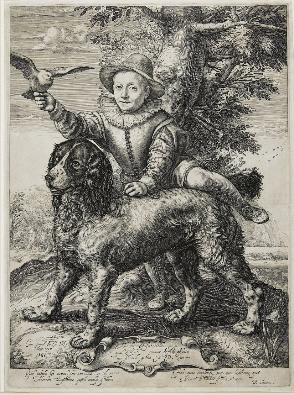 Frederik de Vries, 1597 od Hendrik Goltzius